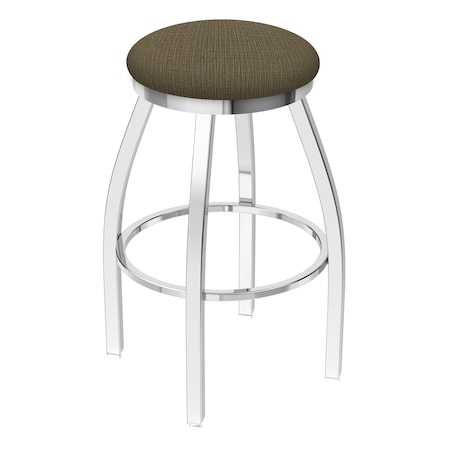 Holland Bar Stool Co 36" Swivel X-Tall Bar Stool, Chrome Finish, Graph Cork Seat 80236CH017